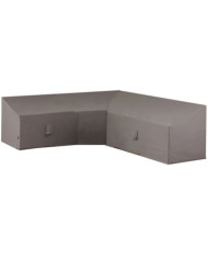 Madison Housse de salon de jardin en forme de L 300x300x90 cm Gris | Mobilier & Déco