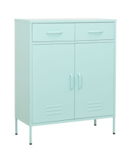 Armoire de rangement Vert menthe 80x35x101,5 cm Acier | Mobilier & Déco