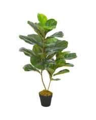 Plante artificielle avec pot Feuilles de figuier Vert 90 cm | Mobilier & Déco