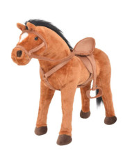 Jouet en peluche Cheval Marron | Mobilier & Déco