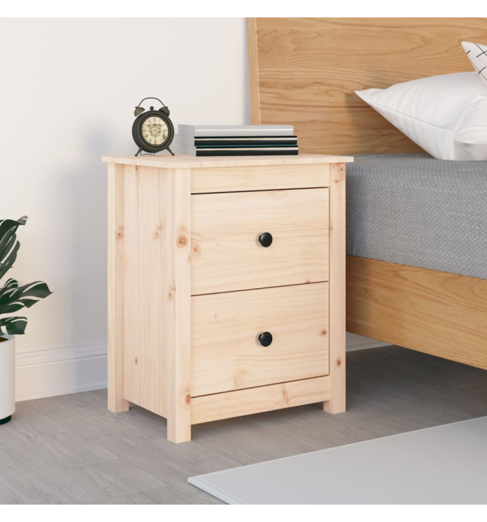 Table de chevet 50x35x61,5 cm Bois de pin massif | Mobilier & Déco