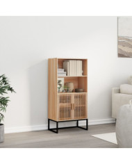 Buffet haut 60x35x125 cm bois d'ingénierie | Mobilier & Déco