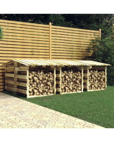 Pergolas avec toits 6 pcs 100x90x100 cm Bois de pin imprégné | Mobilier & Déco