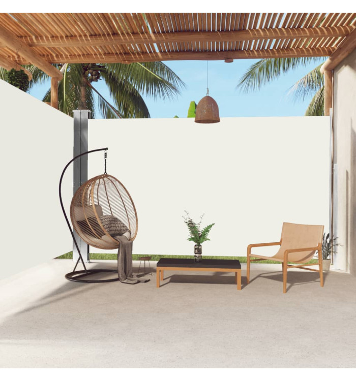 Auvent latéral rétractable Crème 220x600 cm | Mobilier & Déco