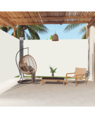 Auvent latéral rétractable Crème 220x600 cm | Mobilier & Déco