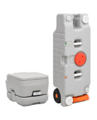 Ensemble de toilette et réservoir d'eau de camping portable | Mobilier & Déco