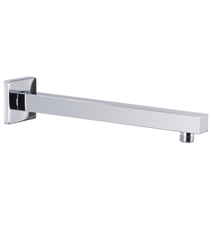 Bras de support de douche Carré Inox 201 Argenté 30 cm | Mobilier & Déco