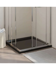 Receveur de douche carré ABS Noir 90x90 cm | Mobilier & Déco