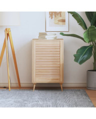 Porte d'armoire à persiennes 69x49,4 cm bois de pin massif | Mobilier & Déco