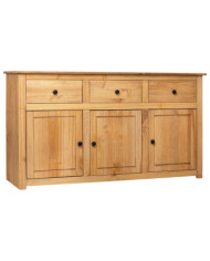 Buffet 135x40x80 cm Pin solide Assortiment Panama | Mobilier & Déco