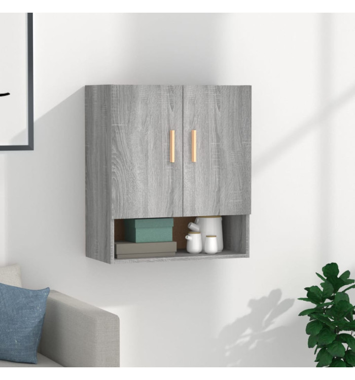 Armoire murale Sonoma gris 60x31x70 cm Bois d'ingénierie | Mobilier & Déco