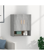Armoire murale Sonoma gris 60x31x70 cm Bois d'ingénierie | Mobilier & Déco