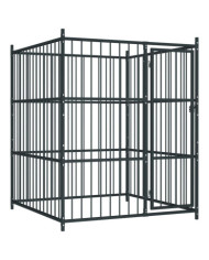 Chenil d'extérieur pour chiens 150 x 150 x 185 cm | Mobilier & Déco
