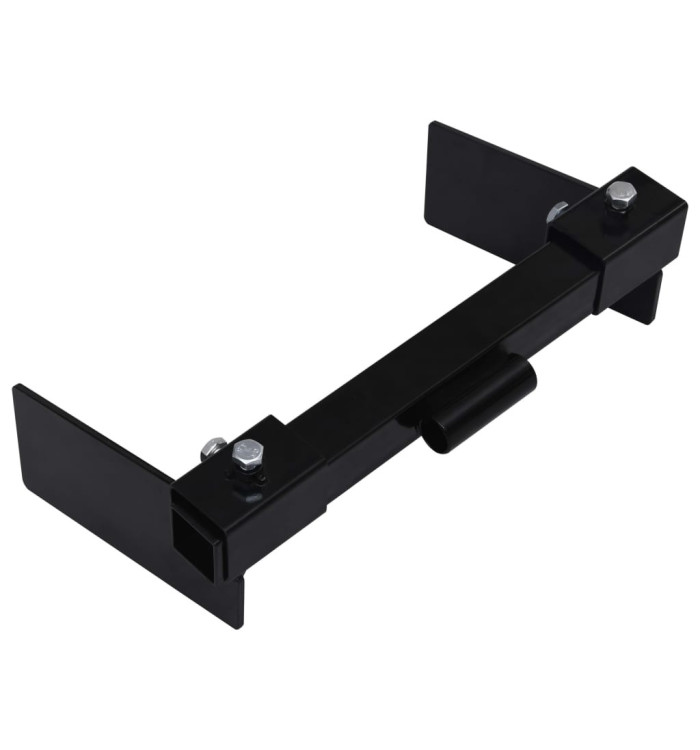 Adaptateur de chasse-neige pour tondeuse à gazon Noir | Mobilier & Déco