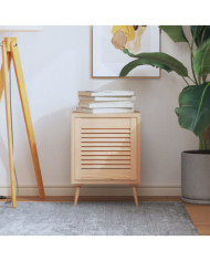 Porte d'armoire à persiennes 39,5x39,4 cm bois de pin massif | Mobilier & Déco