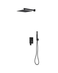 Système de douche Acier inoxydable 201 Noir | Mobilier & Déco