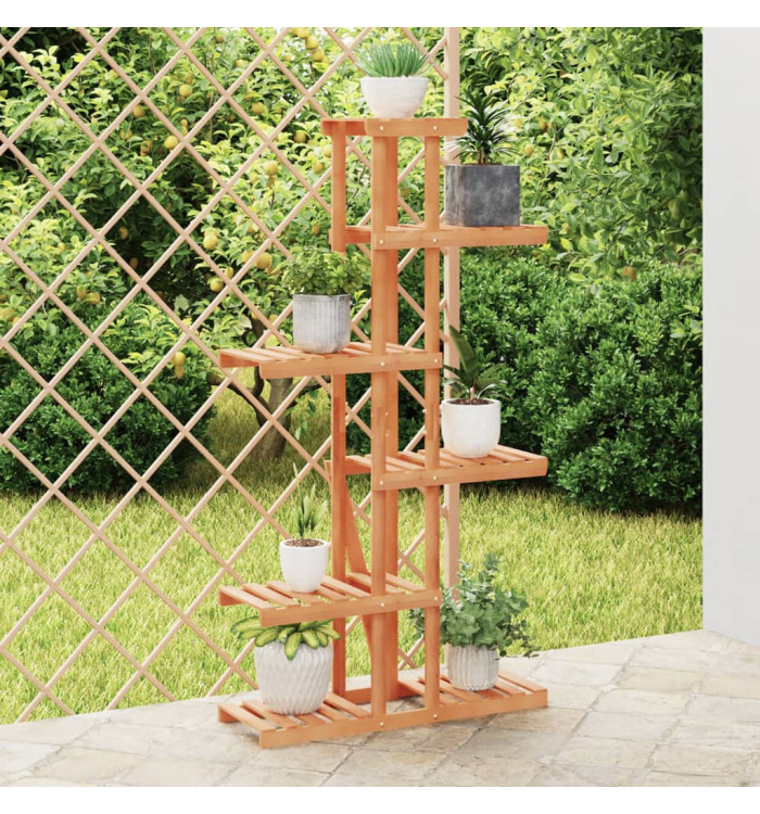 Support à fleurs 75x25x140,5 cm bois massif de sapin | Mobilier & Déco