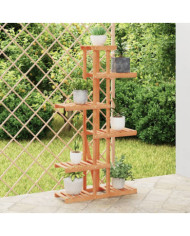 Support à fleurs 75x25x140,5 cm bois massif de sapin | Mobilier & Déco
