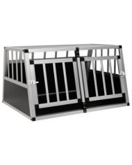 Cage pour chien à double porte 89 x 69 x 50 cm | Mobilier & Déco