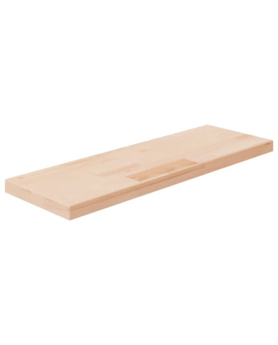 Panneau d'étagère 60x20x2,5 cm Bois de chêne massif non traité | Mobilier & Déco