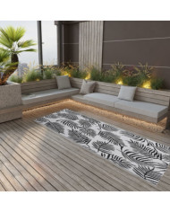 Tapis d'extérieur ARAKIL Noir 80x250 cm PP | Mobilier & Déco