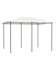 Belvédère 3x4x2,6 m Crème 160 g/m² | Mobilier & Déco