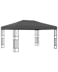 Tonnelle 3x4 m Anthracite Tissu | Mobilier & Déco