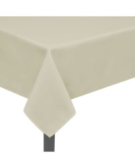 Nappes 5 pcs Crème 170x130 cm | Mobilier & Déco
