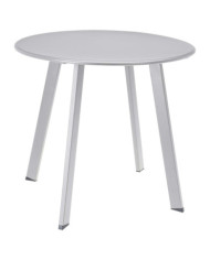 ProGarden Table d'appoint 50x45 cm gris mat | Mobilier & Déco