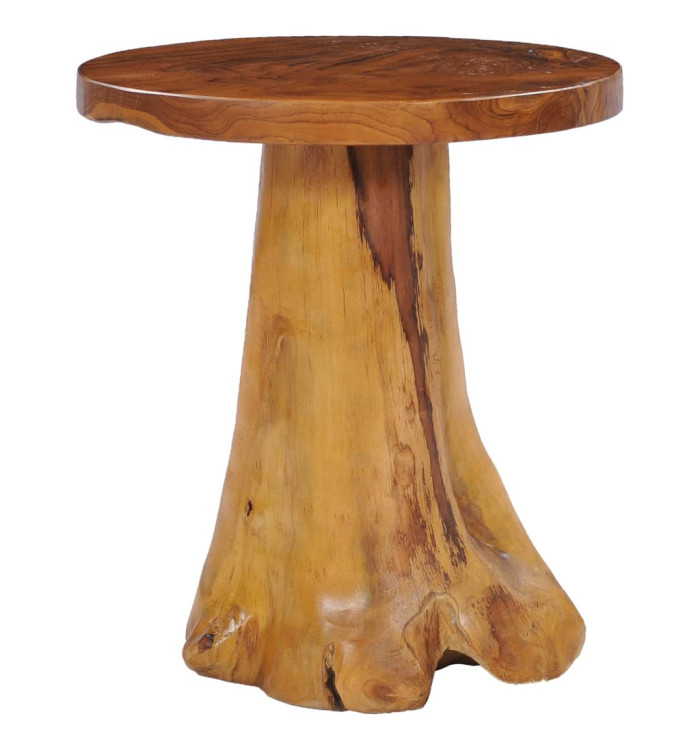 Table basse 40x40 cm Bois de teck massif | Mobilier & Déco