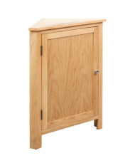 Armoire d'angle 59 x 45 x 80 cm Bois de chêne massif | Mobilier & Déco