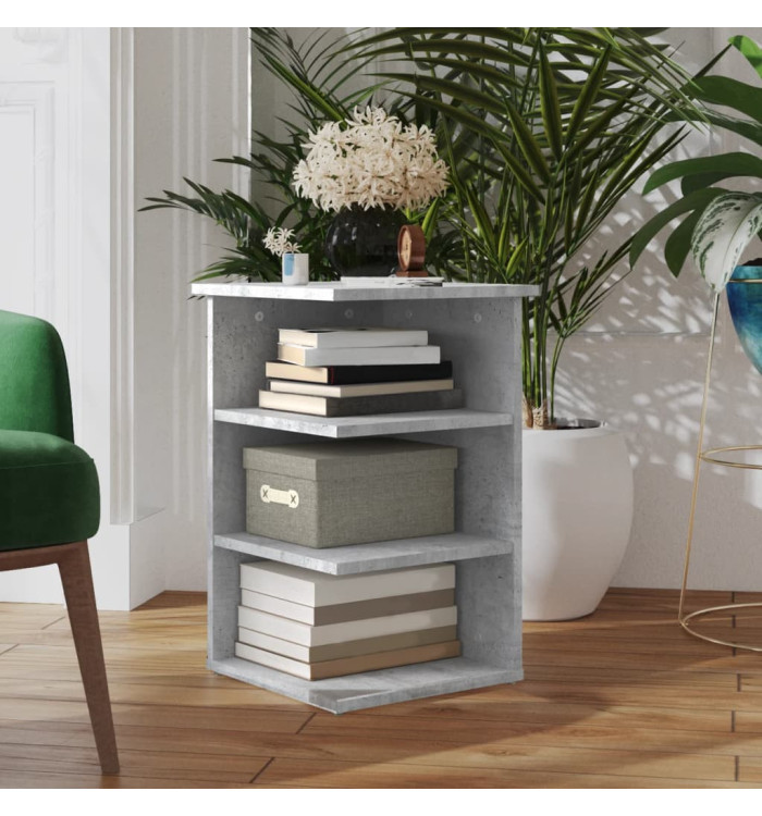Armoire latérale Gris béton 35x35x55 cm Aggloméré | Mobilier & Déco