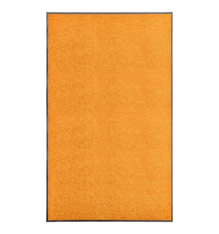Paillasson lavable Orange 90x150 cm | Mobilier & Déco