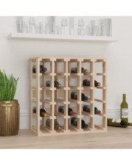 Casier à vin 58,5x33x60,5 cm Bois de pin massif | Mobilier & Déco