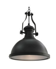 Plafonnier Noir Rond E27 | Mobilier & Déco