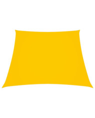 Voile de parasol Tissu Oxford trapèze 2/4x3 m Jaune | Mobilier & Déco