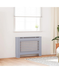 Cache-radiateur anthracite 112x19x81,5 cm MDF | Mobilier & Déco