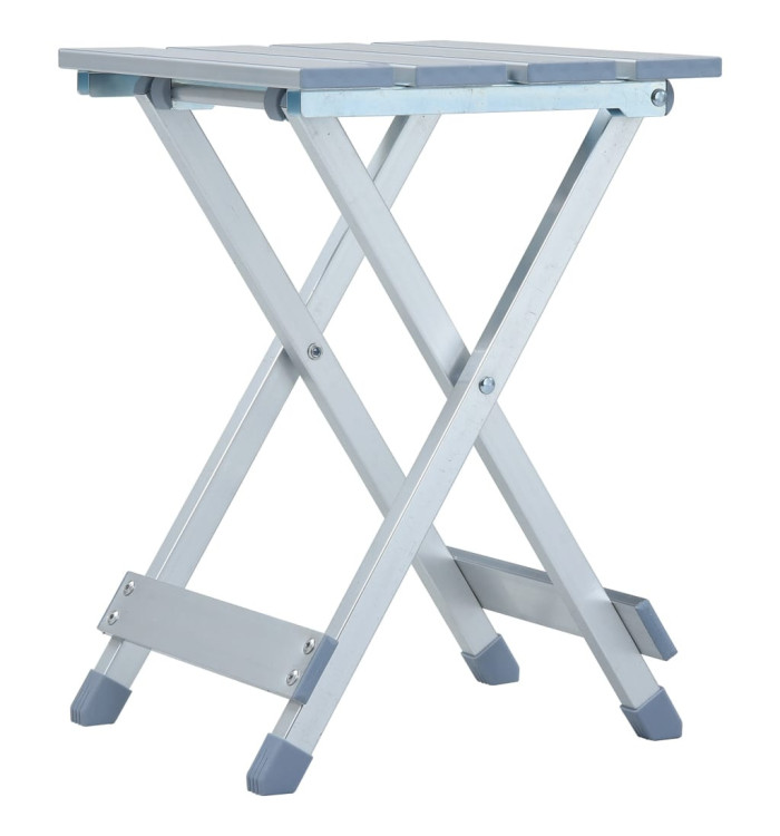 Tabouret de camping Aluminium 28x26x39 cm | Mobilier & Déco