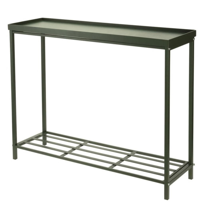 ProGarden Support pour plantes 75x23x60 cm vert foncé mat | Mobilier & Déco