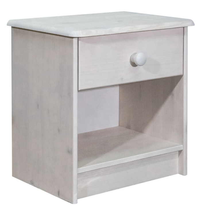 Table de chevet 41x30x42 cm Bois de pin solide | Mobilier & Déco