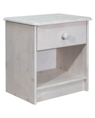 Table de chevet 41x30x42 cm Bois de pin solide | Mobilier & Déco