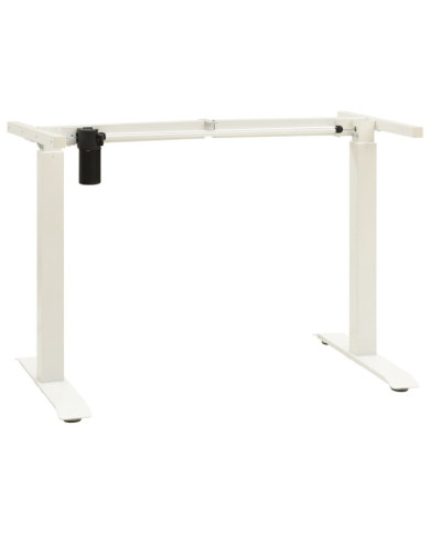 Cadre de bureau motorisé électrique réglable en hauteur Blanc | Mobilier & Déco