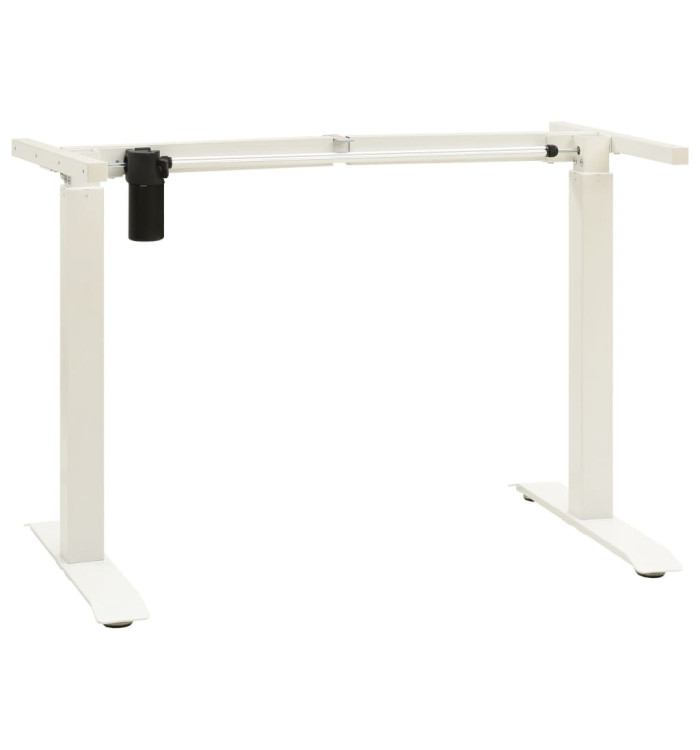 Cadre de bureau motorisé électrique réglable en hauteur Blanc | Mobilier & Déco