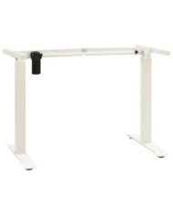 Cadre de bureau motorisé électrique réglable en hauteur Blanc | Mobilier & Déco
