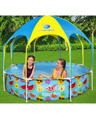 Bestway Piscine hors sol Steel Pro UV Careful pour enfants 244x51 cm | Mobilier & Déco