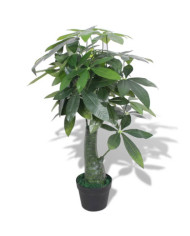 Arbre de la fortune artificiel avec pot 85 cm Vert | Mobilier & Déco