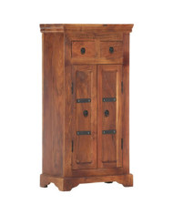 Buffet 50x30x100 cm Bois d'acacia massif | Mobilier & Déco