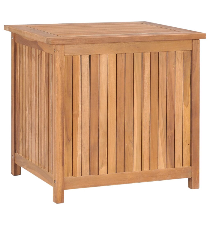 Boîte de rangement de jardin 60x50x58 cm Bois de teck solide | Mobilier & Déco
