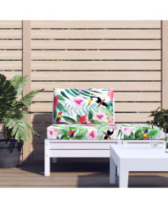 Coussins de palette lot de 2 multicolore tissu Oxford | Mobilier & Déco