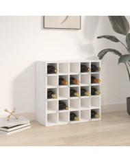 Armoire à vin Blanc 56x25x56 cm Bois de pin massif | Mobilier & Déco